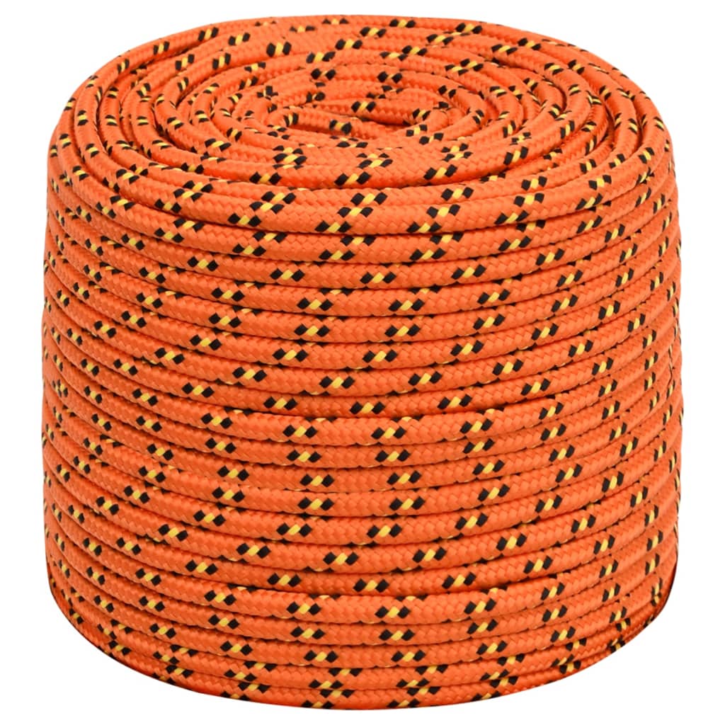 Brodski konop narančasti 8 mm 500 m od polipropilena