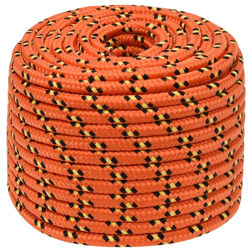 Brodski konop narančasti 14 mm 50 m od polipropilena