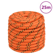 Brodski konop narančasti 16 mm 25 m od polipropilena