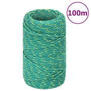 Brodski konop zeleni 2 mm 100 m od polipropilena