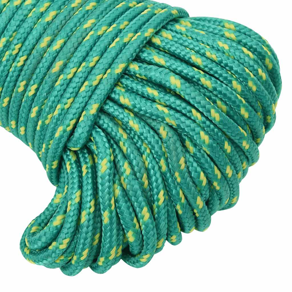 Brodski konop zeleni 4 mm 500 m od polipropilena