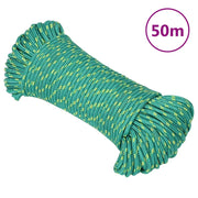 Brodski konop zeleni 5 mm 50 m od polipropilena