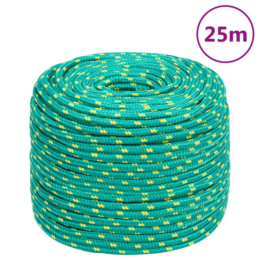 Brodski konop zeleni 6 mm 25 m od polipropilena