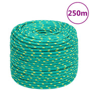 Brodski konop zeleni 10 mm 250 m od polipropilena