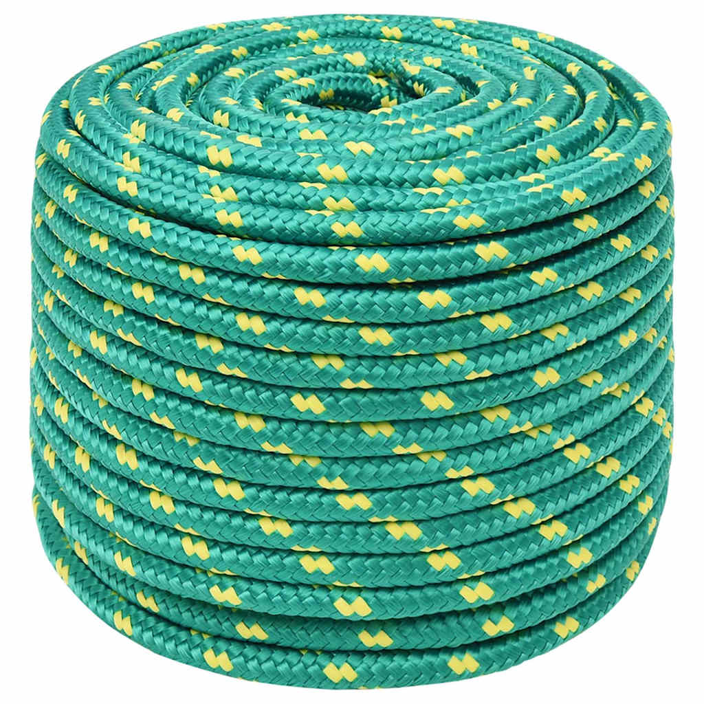 Brodski konop zeleni 12 mm 25 m od polipropilena