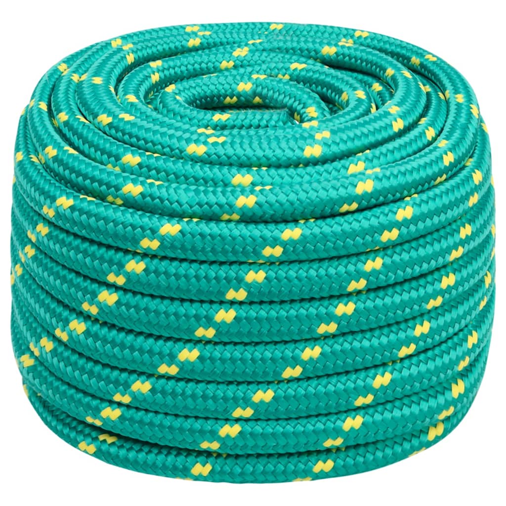 Brodski konop zeleni 20 mm 25 m od polipropilena
