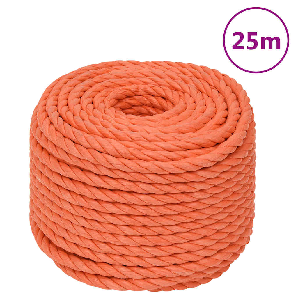 Radno uže narančasti 20 mm 25 m od polipropilena
