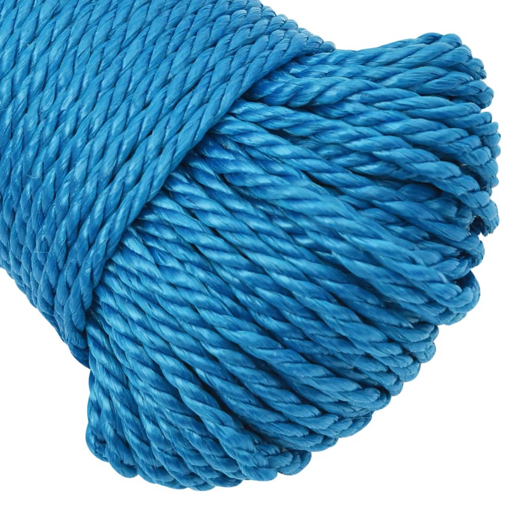 Radno uže plavo 6 mm 50 m od polipropilena