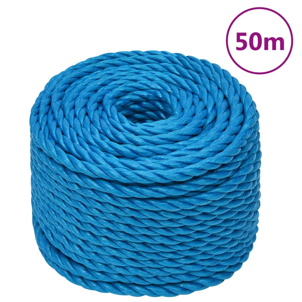 Radno uže plavo 24 mm 50 m od polipropilena