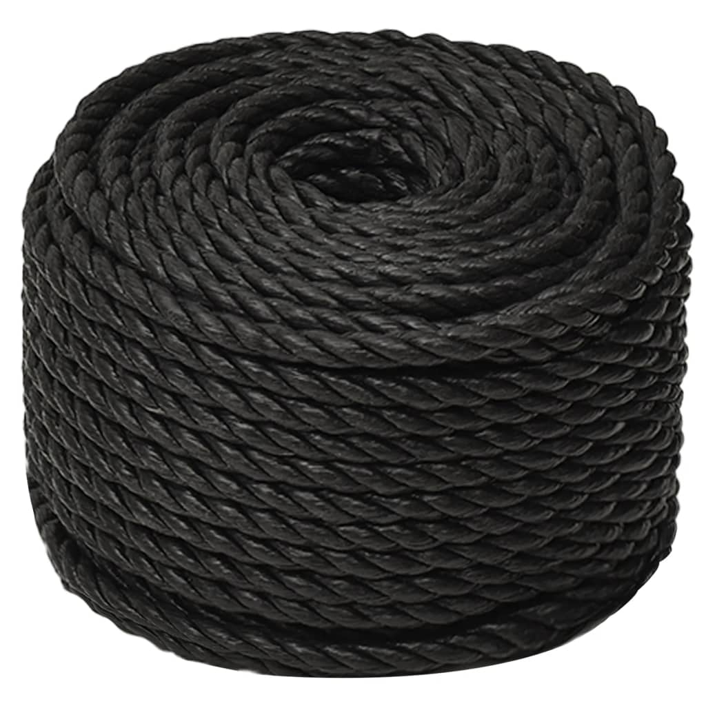 Radno uže crni 12 mm 500 m od polipropilena