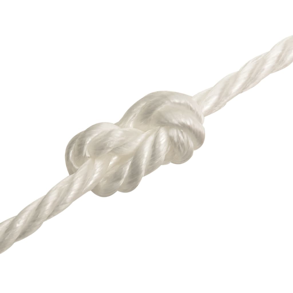 Radno uže bijeli 14 mm 25 m od polipropilena