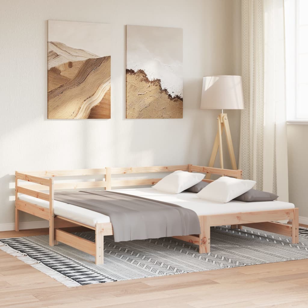 Dnevni krevet na izvlačenje bez madraca 90x190 cm