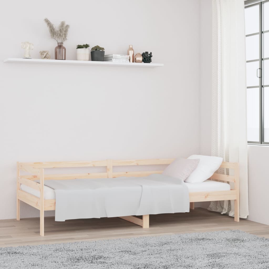 Dnevni krevet bez madraca 80 x 200 cm od masivne borovine