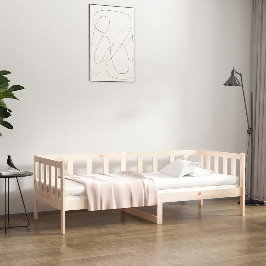 Dnevni krevet bez madraca 80 x 200 cm od masivne borovine