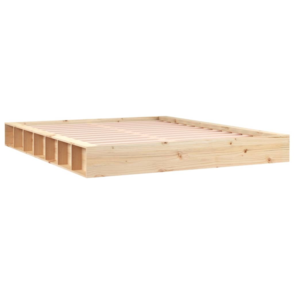 Okvir za krevet od masivnog drva 180x200 cm veliki bračni