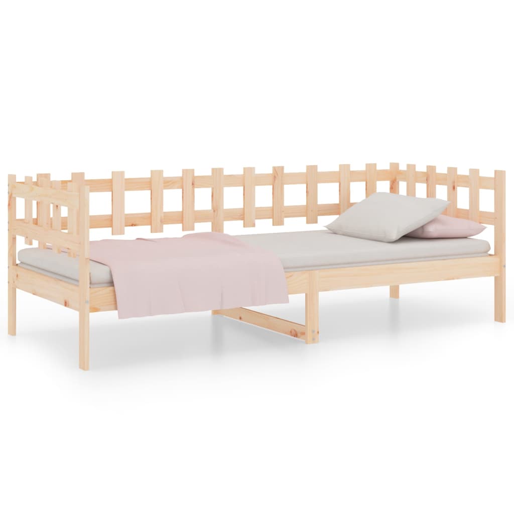 Dnevni krevet bez madraca 90 x 190 cm od masivne borovine