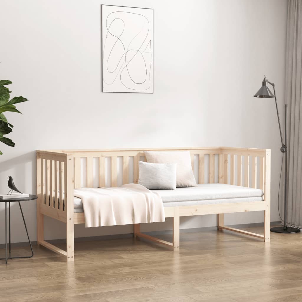 Dnevni krevet bez madraca 80 x 200 cm od masivne borovine
