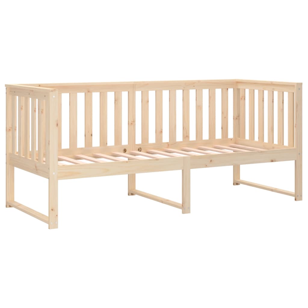 Dnevni krevet bez madraca 80 x 200 cm od masivne borovine