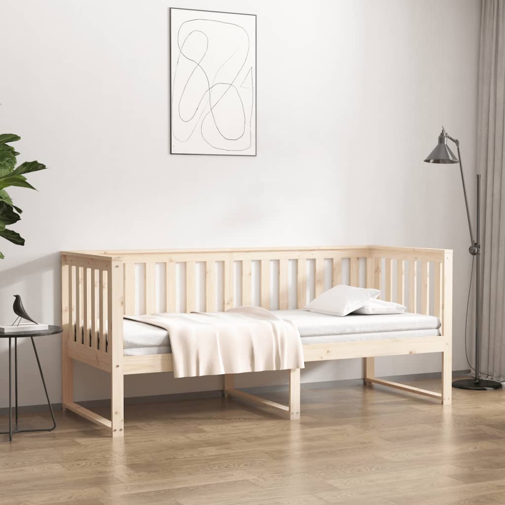 Dnevni krevet bez madraca 80 x 200 cm od masivne borovine