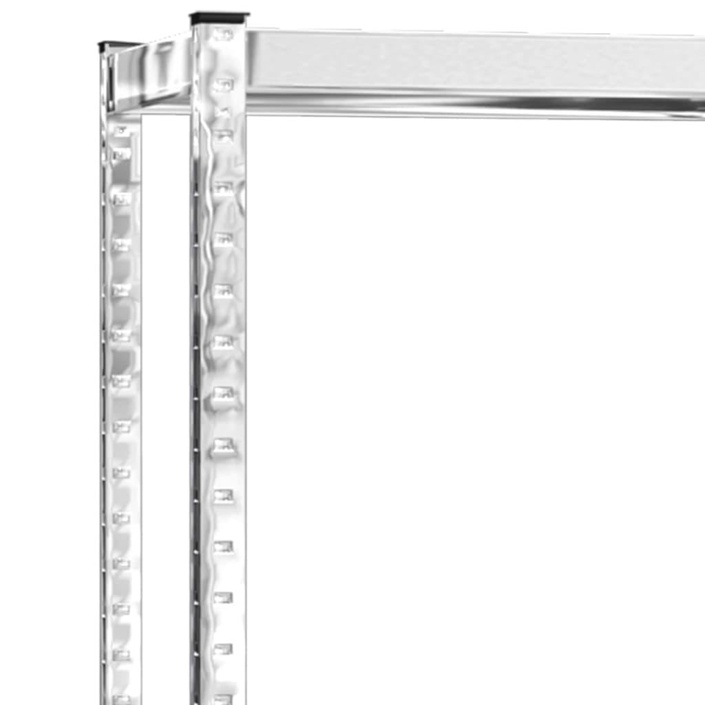Stalak za gume s 2 razine srebrni 110 x 40 x 110 cm čelični