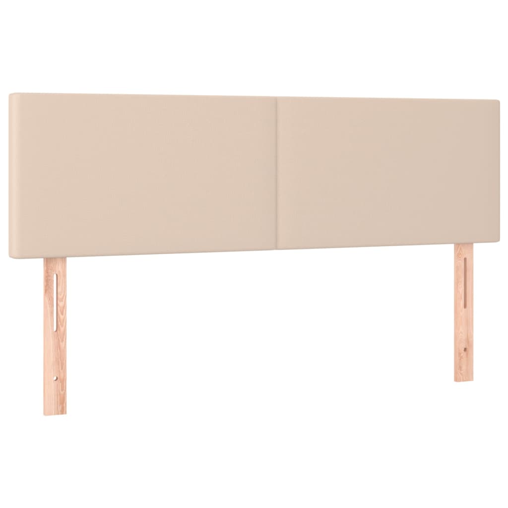 Uzglavlja cappuccina 144x5x78/88 cm od umjetne kože