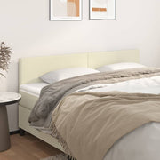 Uzglavlja krem 180x5x78/88 cm od umjetne kože