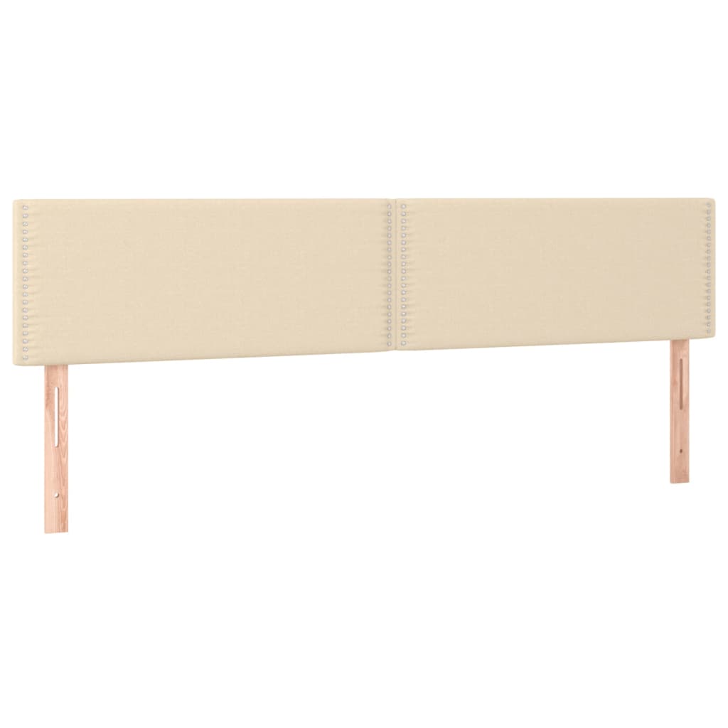 Uzglavlja krem 180x5x78/88 cm od tkanine
