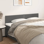 Uzglavlja siva 180x5x78/88 cm od umjetne kože