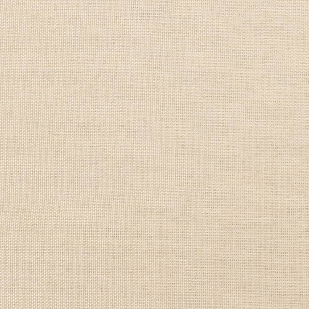 Uzglavlje krem 90x5x78/88 cm od tkanine
