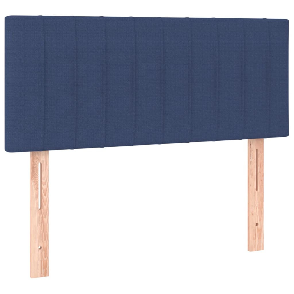 Uzglavlje plavo 90x5x78/88 cm od tkanine
