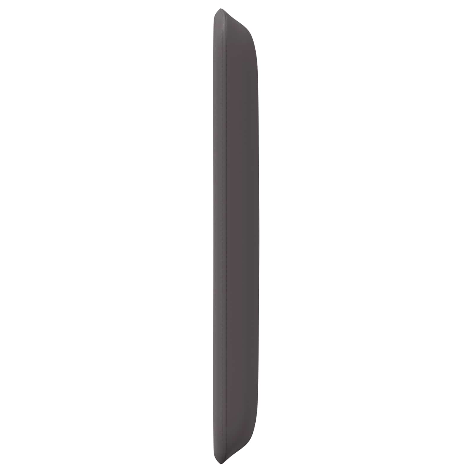 Uši uzglavlja 2 pcs Siva 40 x 16 x 5 cm Plywood i lažno kožno