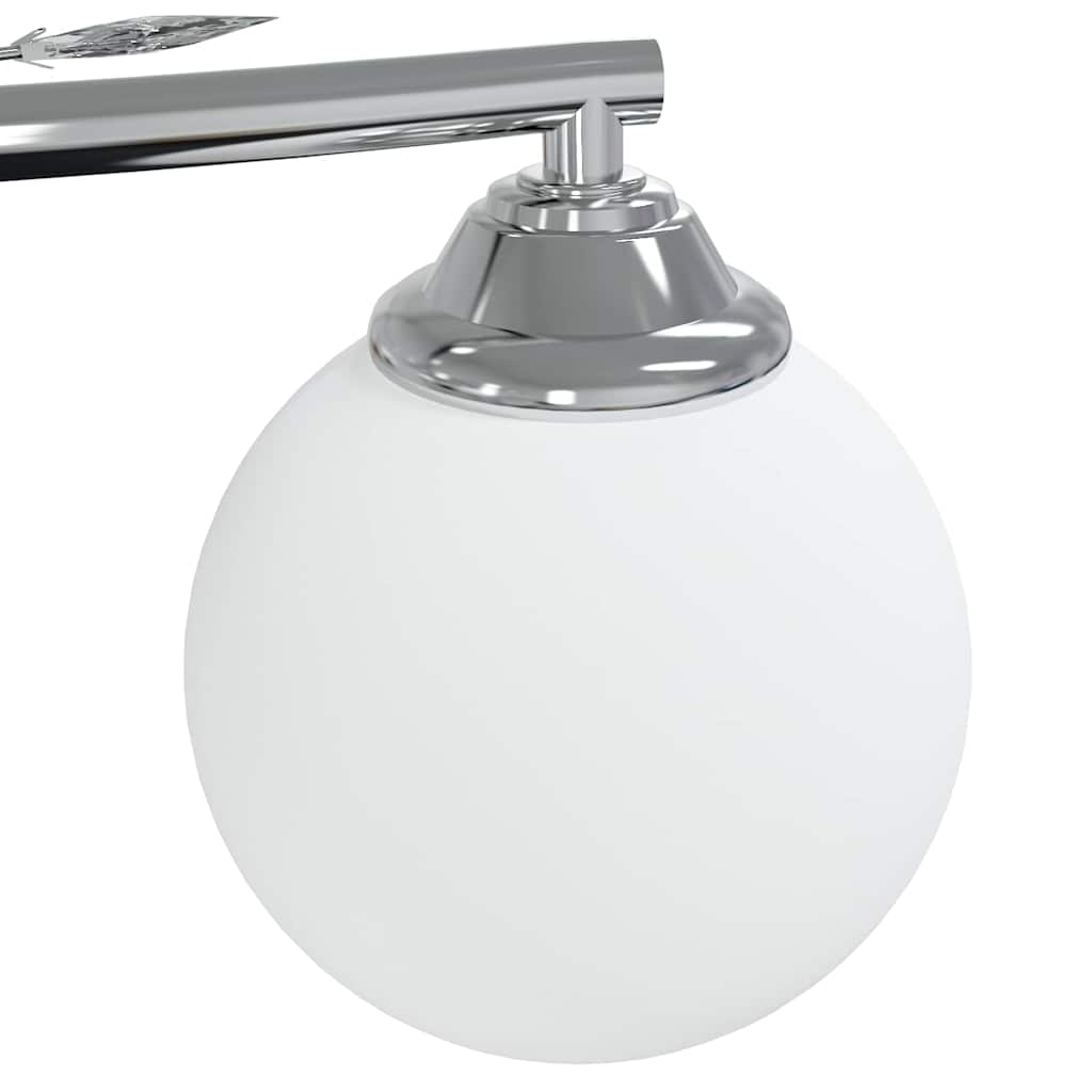 Stropna lampa s okruglim staklenim sjenilima 4 G9 LED svjetla