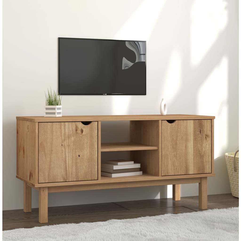 TV ormarić OTTA 113,5 x 43 x 57 cm od masivne borovine