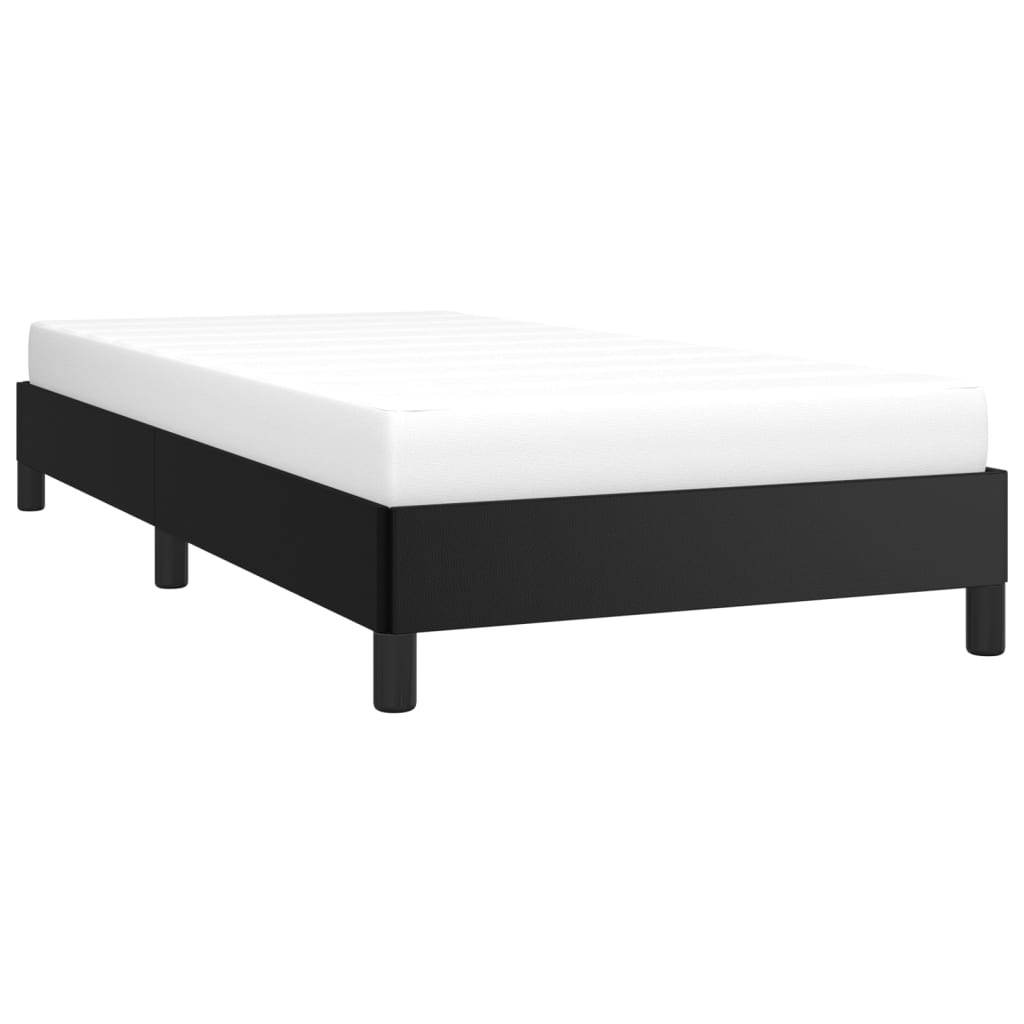 Okvir za krevet crni 80 x 200 cm od umjetne kože