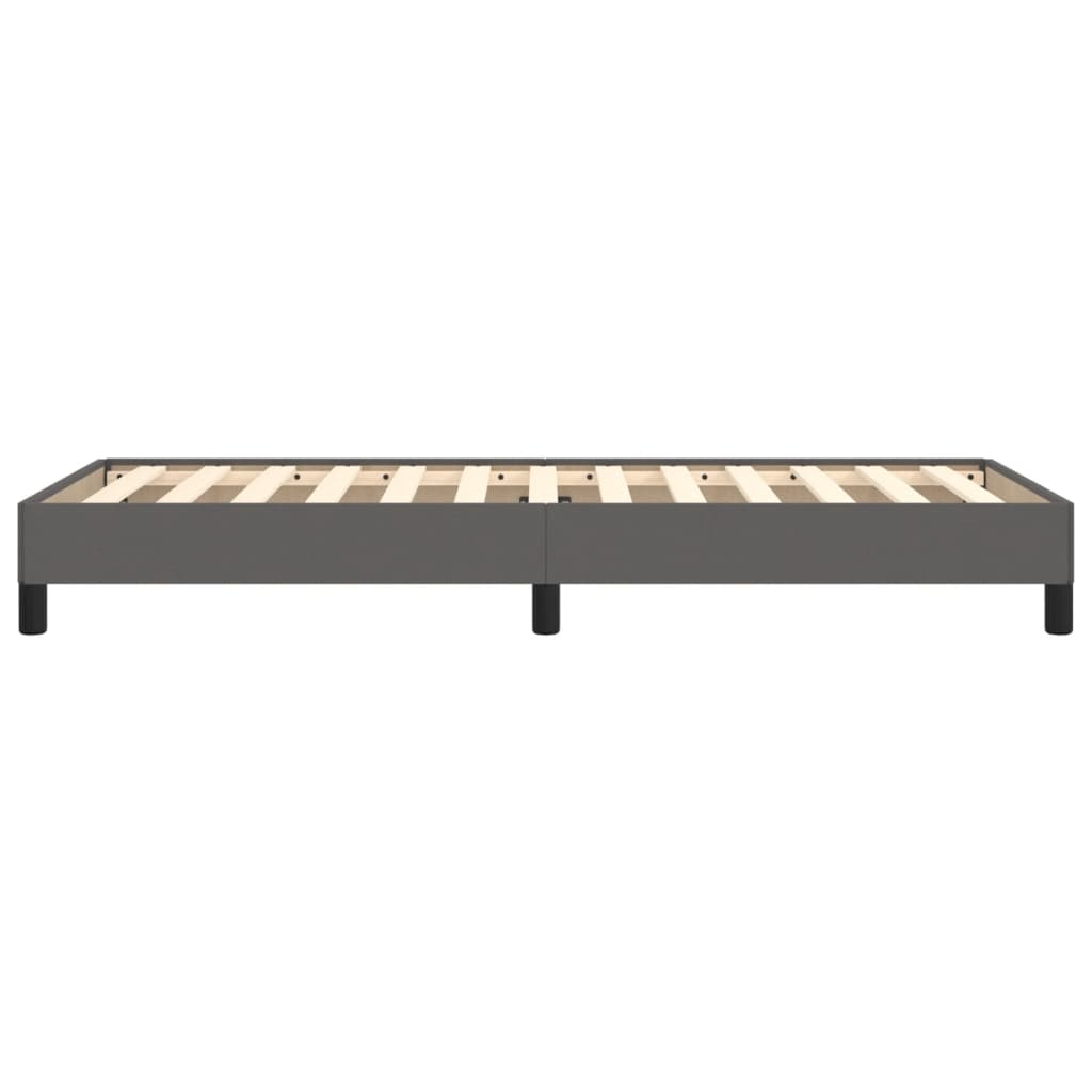 Okvir za krevet sivi 80 x 200 cm od umjetne kože