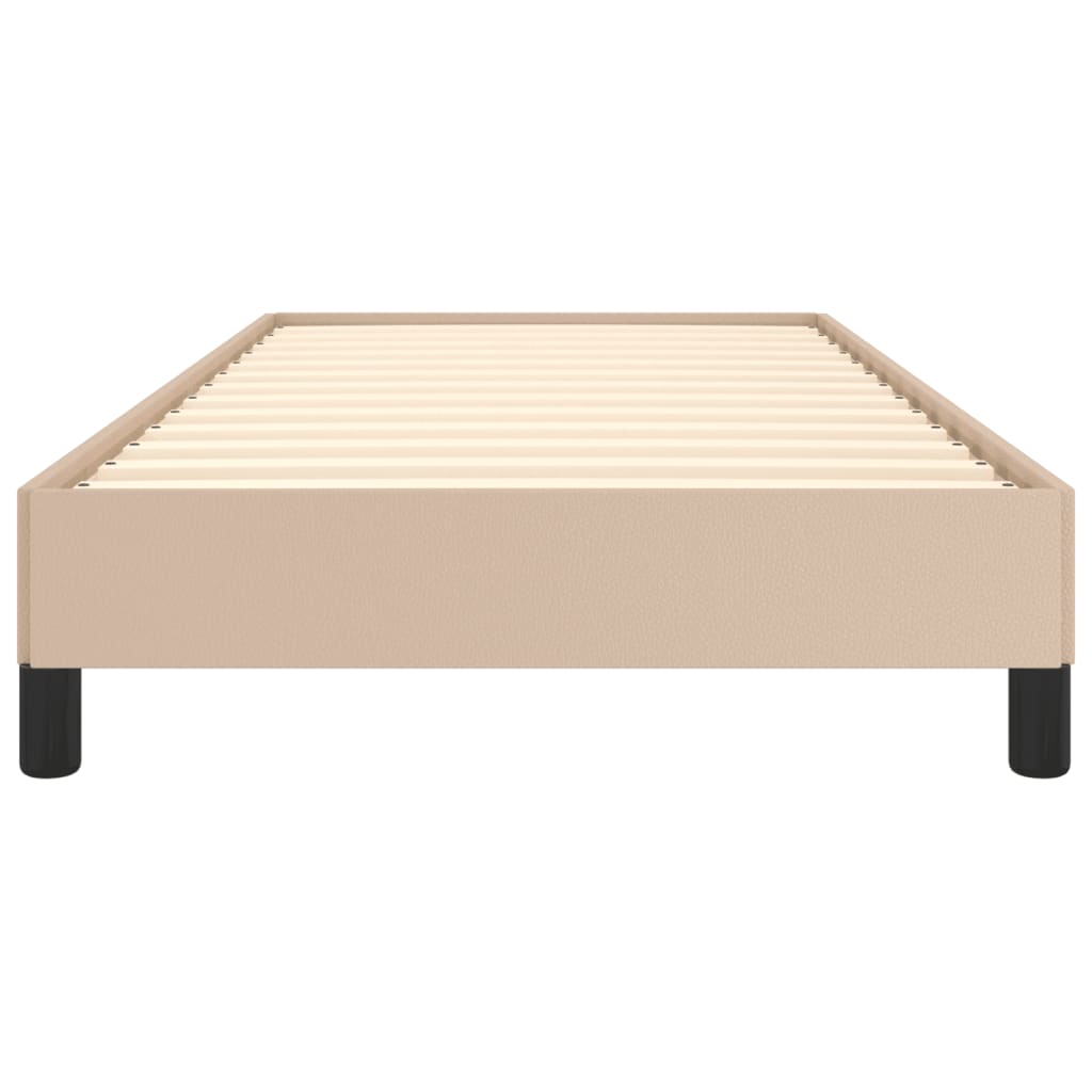Okvir za krevet boja cappuccina 80 x 200 cm od umjetne kože