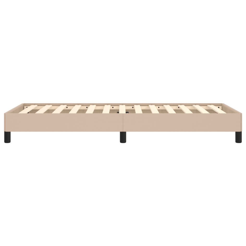 Okvir za krevet boja cappuccina 80 x 200 cm od umjetne kože