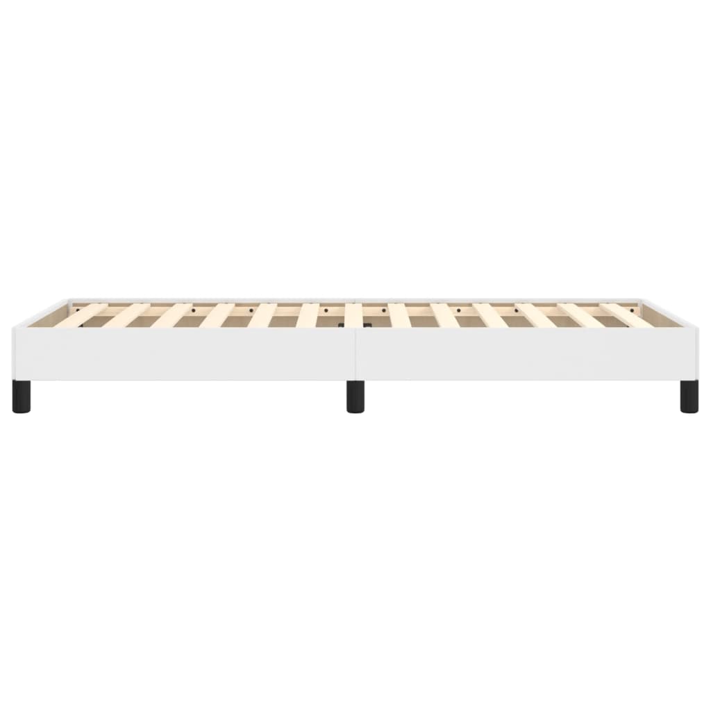 Okvir za krevet bijela 90x190 cm od umjetne kože