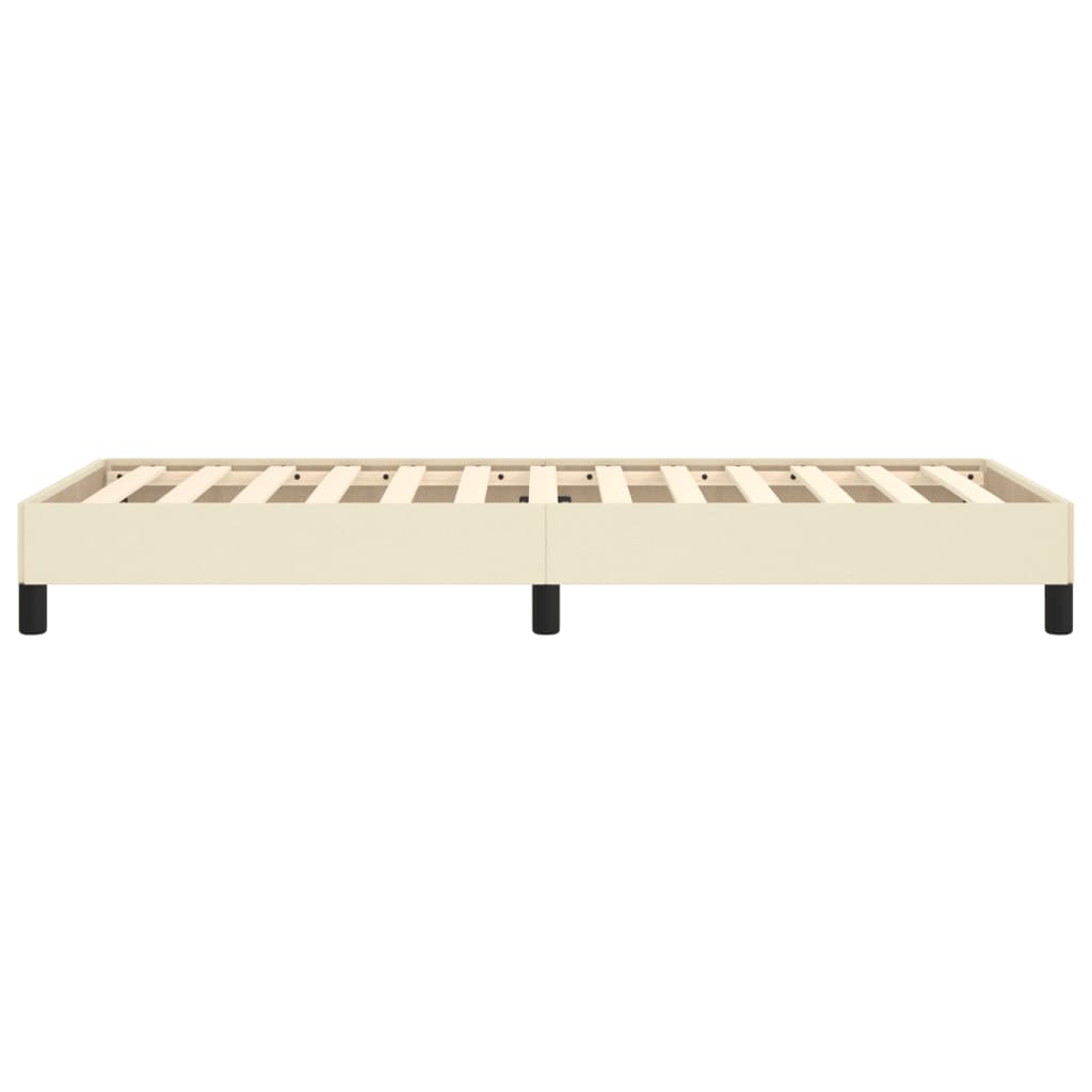 Okvir za krevet krem 90x190 cm od umjetne kože