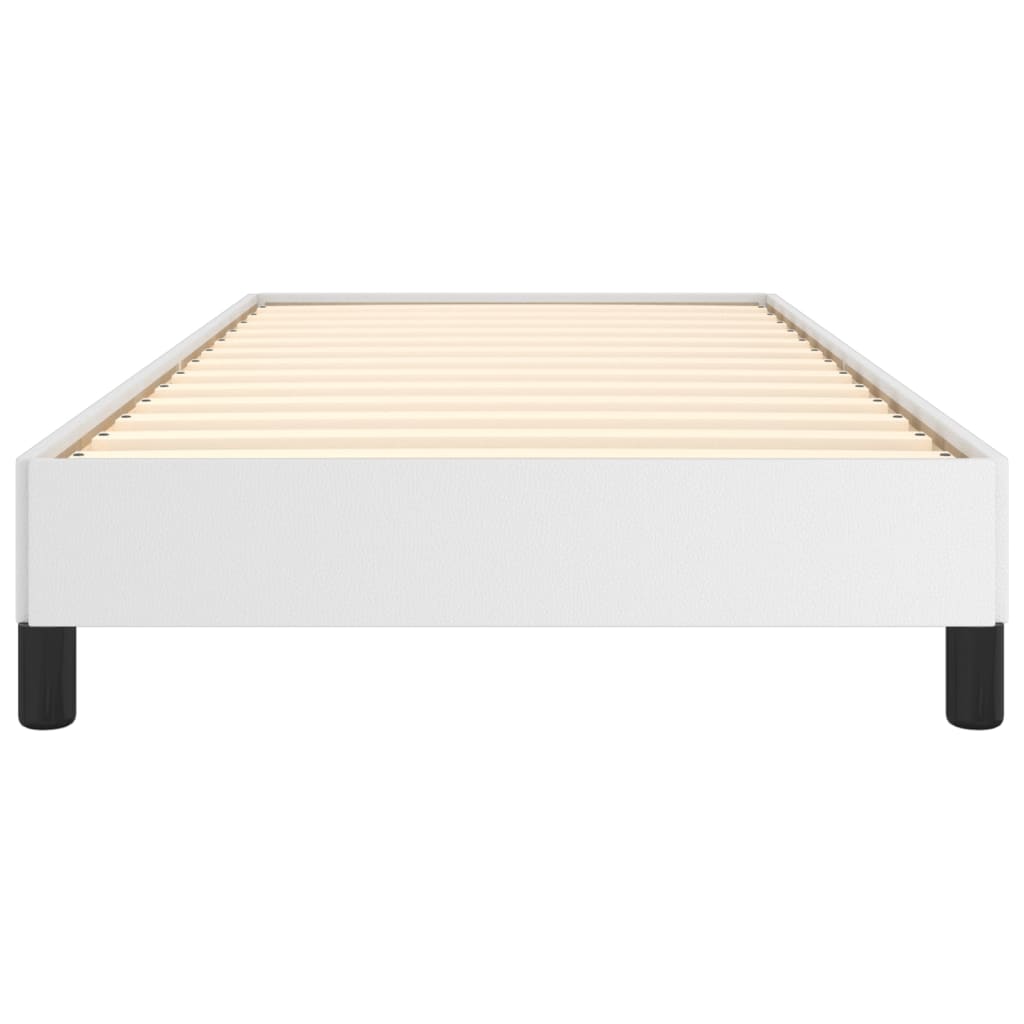 Okvir za krevet bijela 90x200 cm od umjetne kože