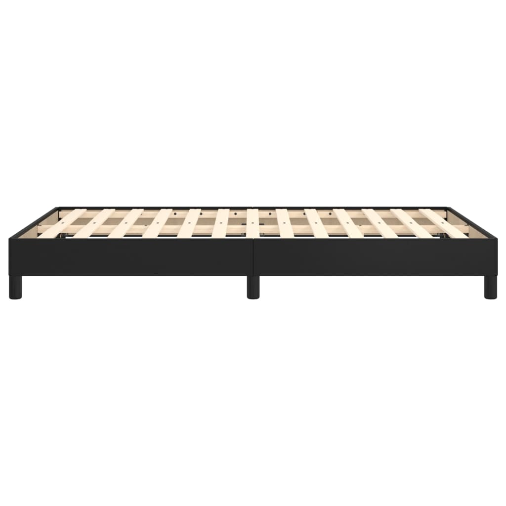 Okvir za krevet crni 120 x 200 cm od umjetne kože
