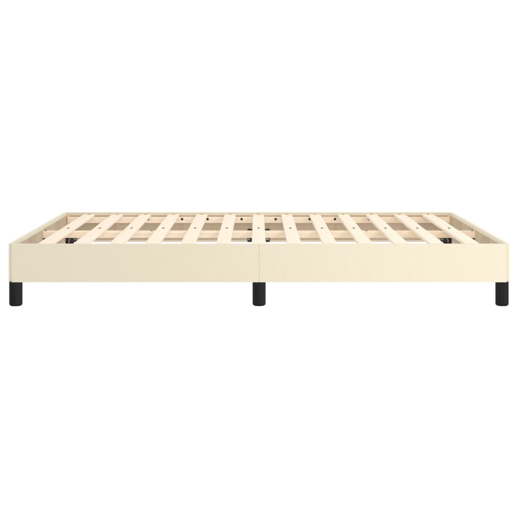 Okvir za krevet krem 140x200 cm od umjetne kože