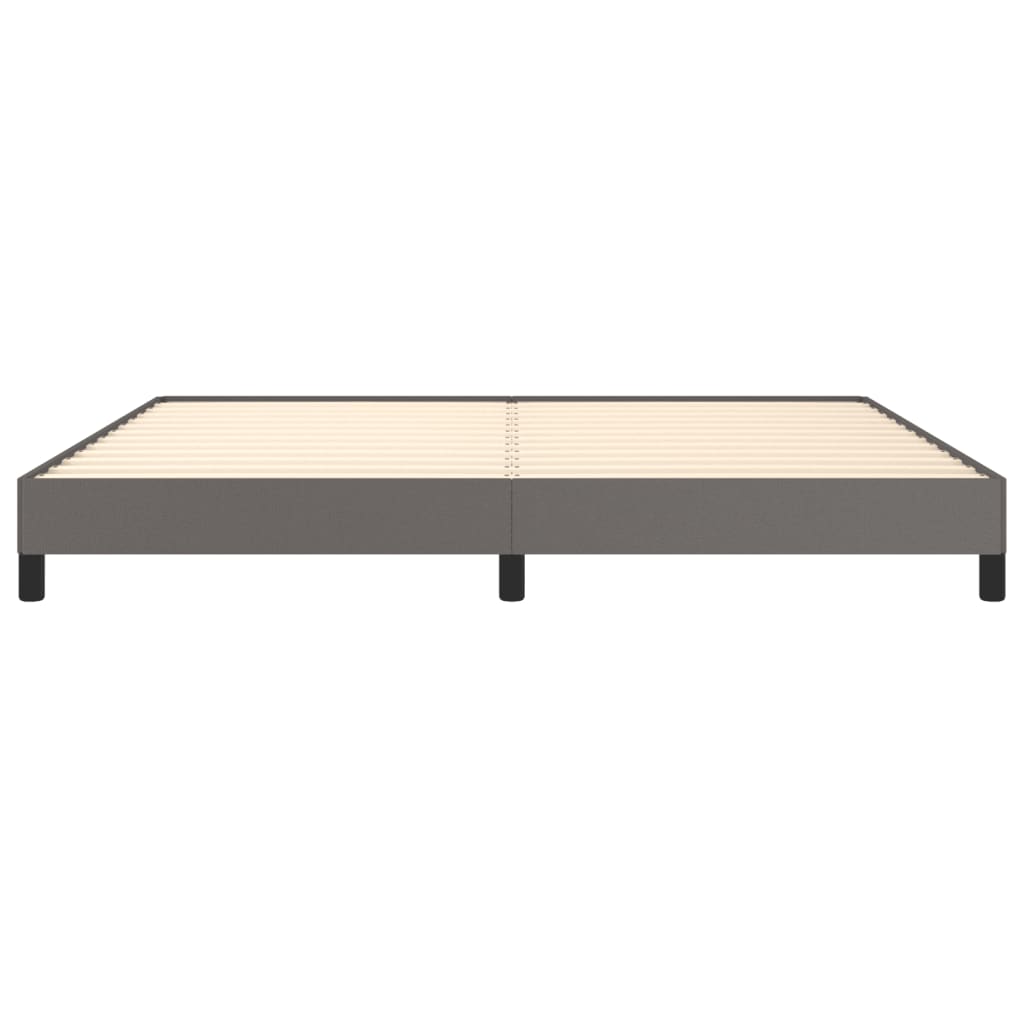 Okvir za krevet sivi 200x200 cm od umjetne kože
