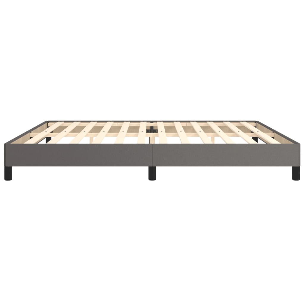 Okvir za krevet sivi 200x200 cm od umjetne kože