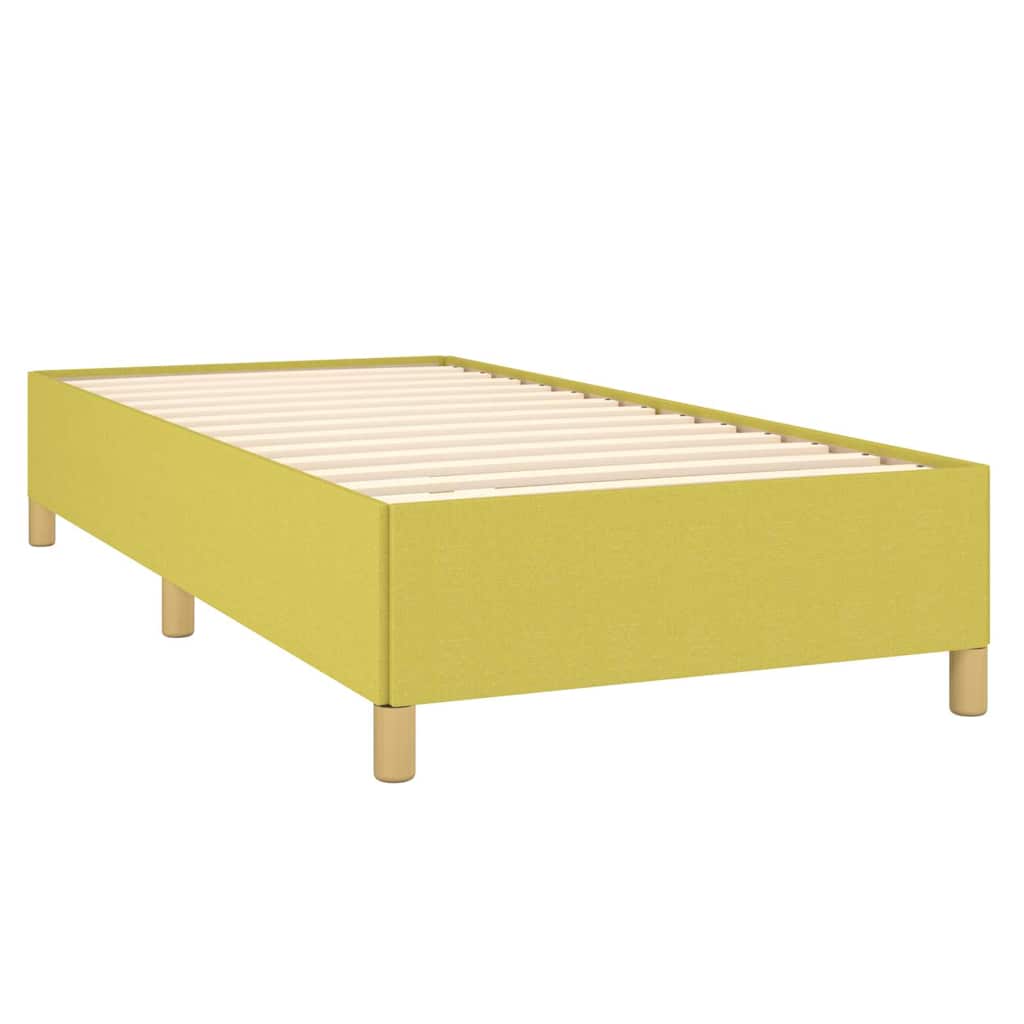 Okvir za krevet zeleni 80x200 cm od tkanine