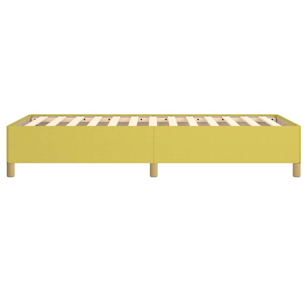 Okvir za krevet zeleni 80x200 cm od tkanine