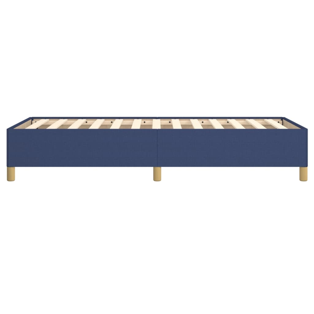 Okvir za krevet bez madraca plava 100x200cm od tkanine