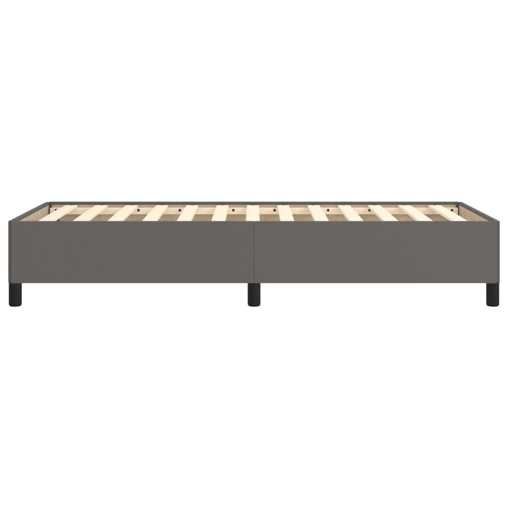 Okvir za krevet sivi 100x200 cm od umjetne kože