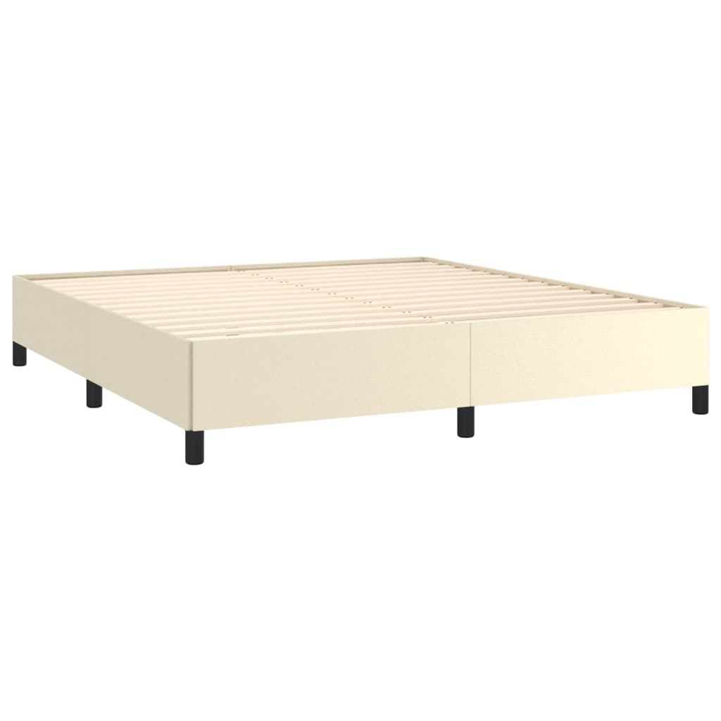 Okvir za krevet krem 180x200 cm od umjetne kože
