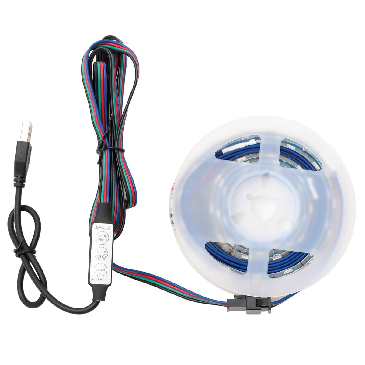 LED traka s LED trakama Crna 180 cm SMD5050